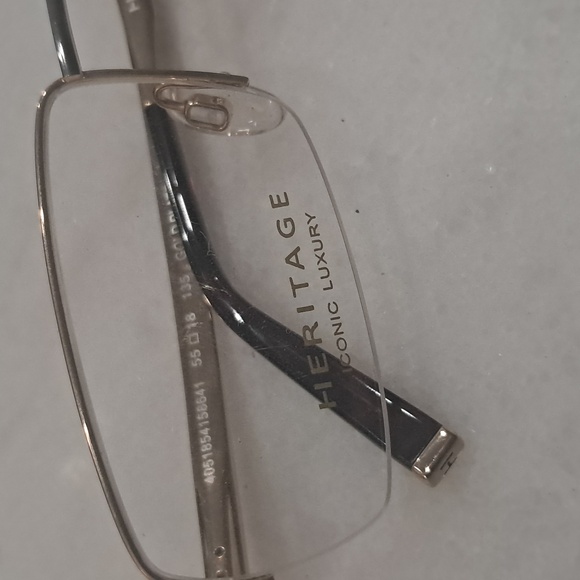 NWT RX-ABLE Heritage Iconic Luxury Gold Plated, Pure Titanium Eyeglass frames - Picture 2 of 6